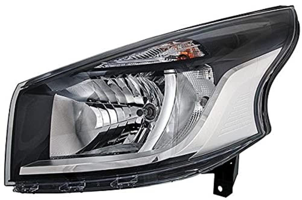 HELLA 1EE 011 410-411 Halogen/FF Scheinwerfer - für u.a. Renault Trafic III Box (FG_) - ECE - für Rechtsverkehr - links von Hella