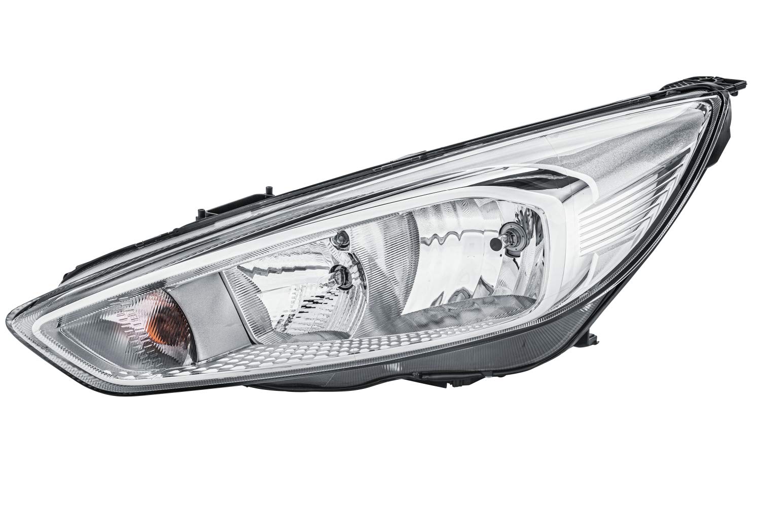 HELLA 1EE 354 827-051 Glühlampe Scheinwerfer - für u.a. Ford Focus III - chrom - CCC/ECE - für Rechtsverkehr - links von Hella