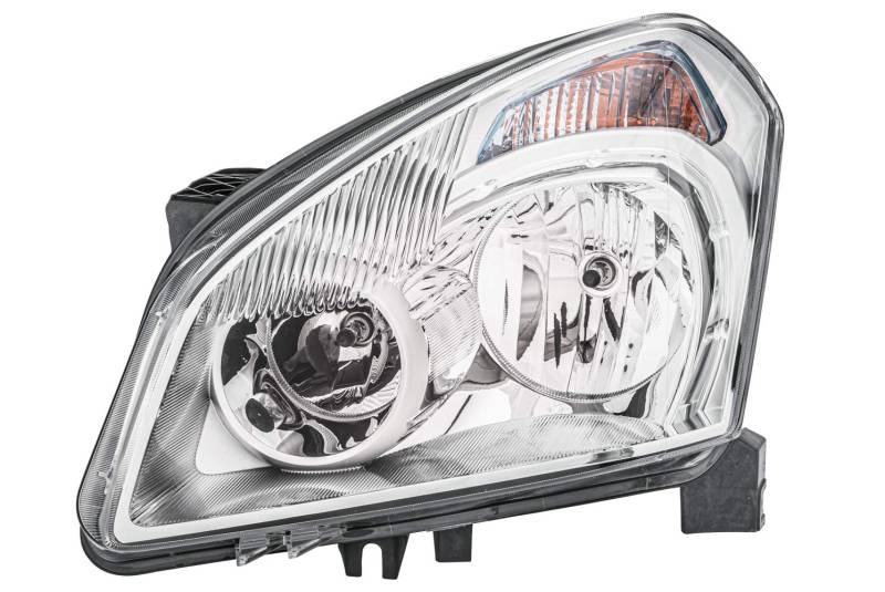 HELLA 1EF 238 042-011 Halogen Scheinwerfer - für u.a. Nissan Qashqai I (J10, NJ10, JJ10E) - ECE - für Rechtsverkehr - links von Hella