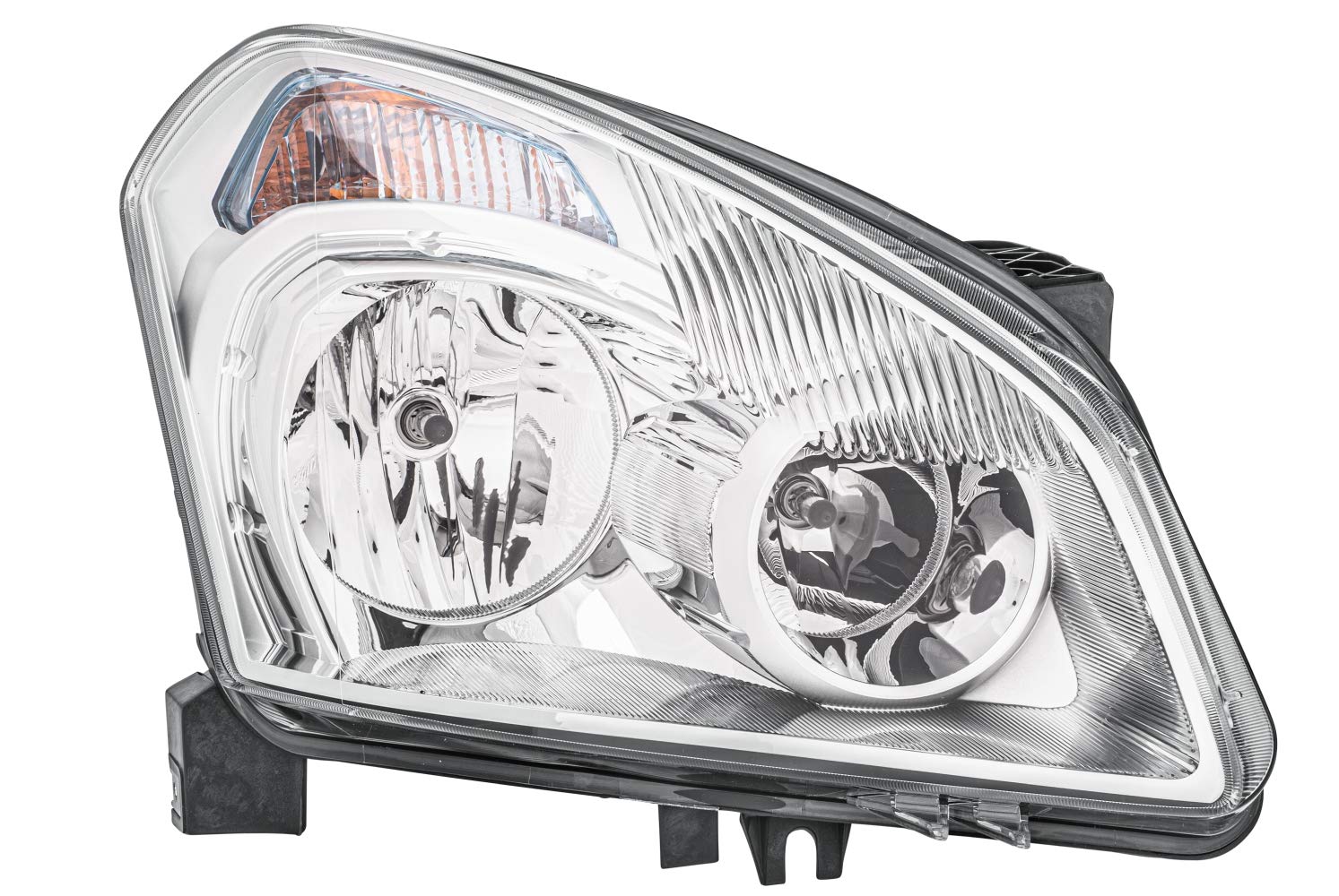 HELLA 1EF 238 042-021 Halogen Scheinwerfer - für u.a. Nissan Qashqai I (J10, NJ10, JJ10E) - ECE - für Rechtsverkehr - rechts von Hella