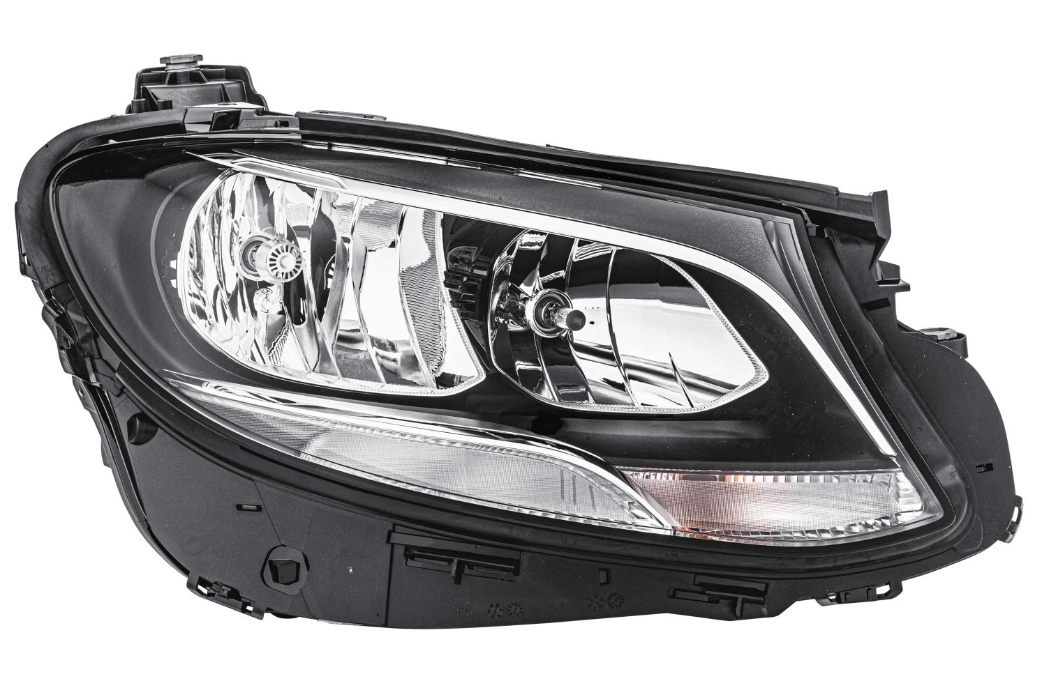 HELLA 1EG 012 076-061 Halogen Scheinwerfer - für u.a. Mercedes-Benz E-Class (W213) - für Rechtsverkehr - rechts von Hella