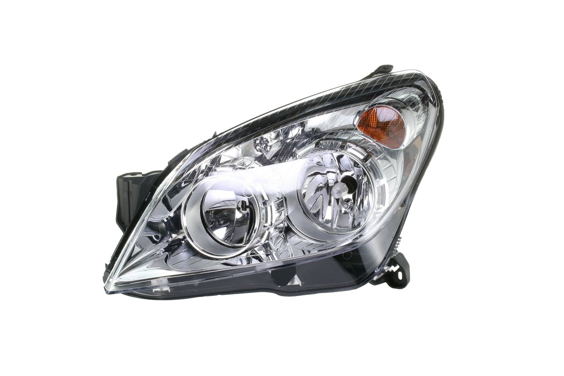 HELLA 1EG 270 370-611 Halogen Scheinwerfer - für u.a. Opel Astra H (A04) - chrom - ECE - für Rechtsverkehr - links von Hella