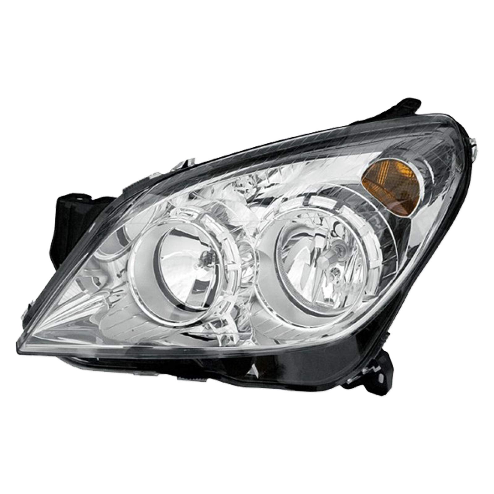 HELLA 1EG 270 370-621 Halogen Scheinwerfer - für u.a. Opel Astra H (A04) - chrom - ECE - für Rechtsverkehr - rechts von Hella