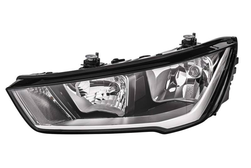 HELLA 1EG 354 838-011 Halogen Scheinwerfer - für u.a. Audi A1 Sportback (8XA, 8XF) - ECE - für Rechtsverkehr - links von Hella