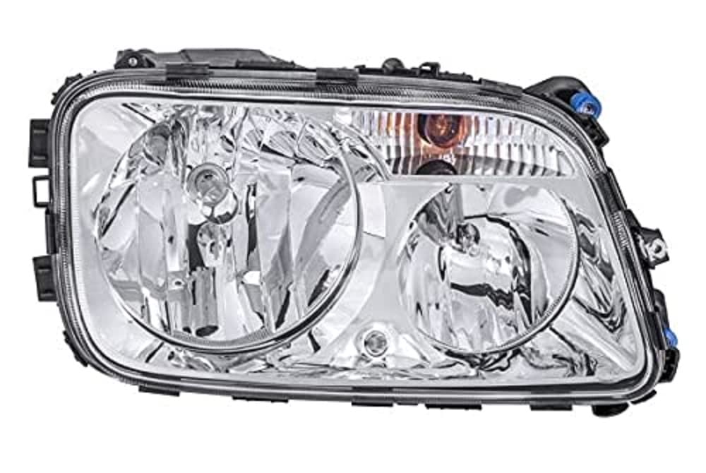 HELLA 1EH 009 513-341 FF/Halogen Scheinwerfer - für u.a. Mercedes-Benz Actros MP3 - CCC/ECE - für Rechtsverkehr - rechts von Hella