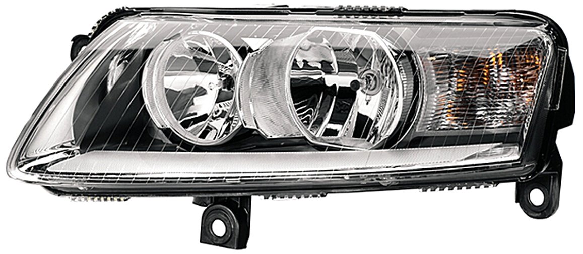 HELLA 1EJ 009 925-021 Halogen Scheinwerfer - für u.a. Audi A6 Avant (4F5, C6) - ECE - für Rechtsverkehr - rechts von Hella