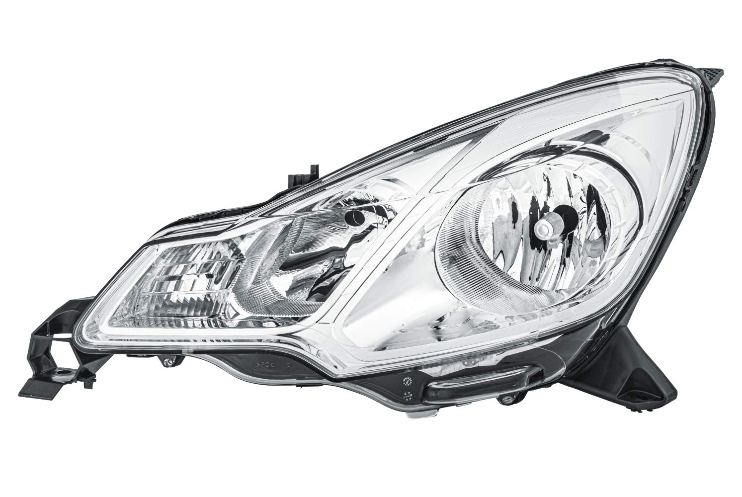 HELLA 1EJ 354 674-011 Glühlampe Scheinwerfer - für u.a. Citroën C3 II (SC_) - chrom - für Rechtsverkehr - links von Hella