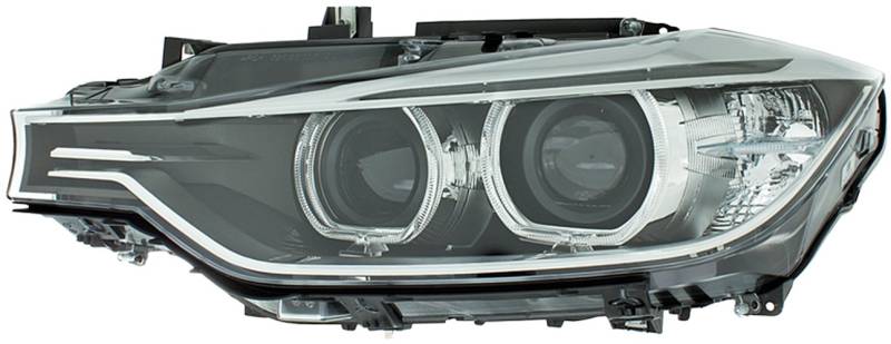 HELLA 1EJ 354 983-021 FF/Halogen Scheinwerfer - für u.a. BMW 3 (F30, F80) - ECE - für Rechtsverkehr - rechts von Hella