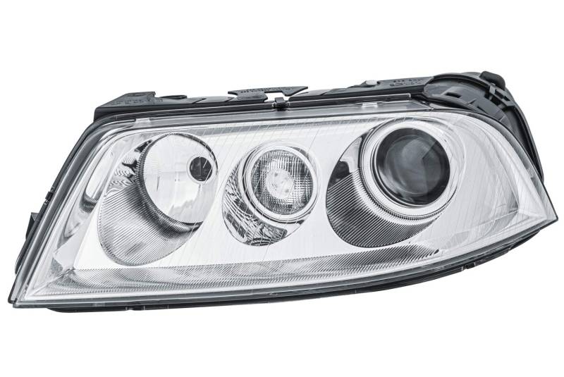 HELLA 1EL 008 340-071 Halogen/Bi-Xenon Scheinwerfer - für u.a. VW Passat Variant (3B6) - ECE/CCC - für Rechtsverkehr - links von Hella