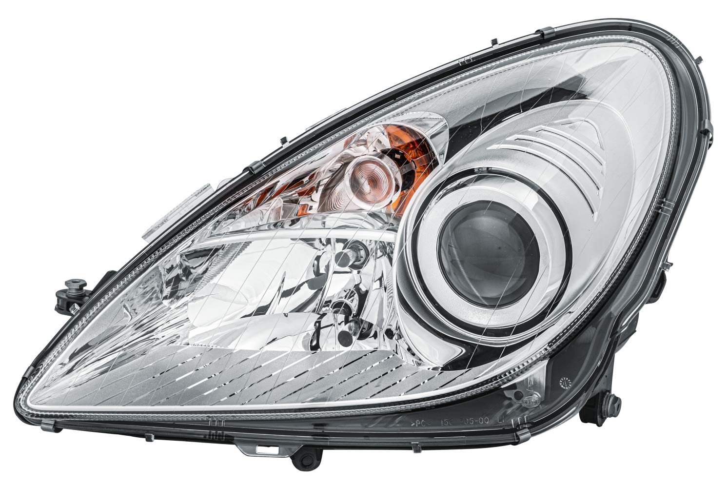 HELLA 1EL 008 361-611 Halogen Scheinwerfer - für u.a. Mercedes-Benz Slk (R171) - CCC/ECE - für Rechtsverkehr - links von Hella