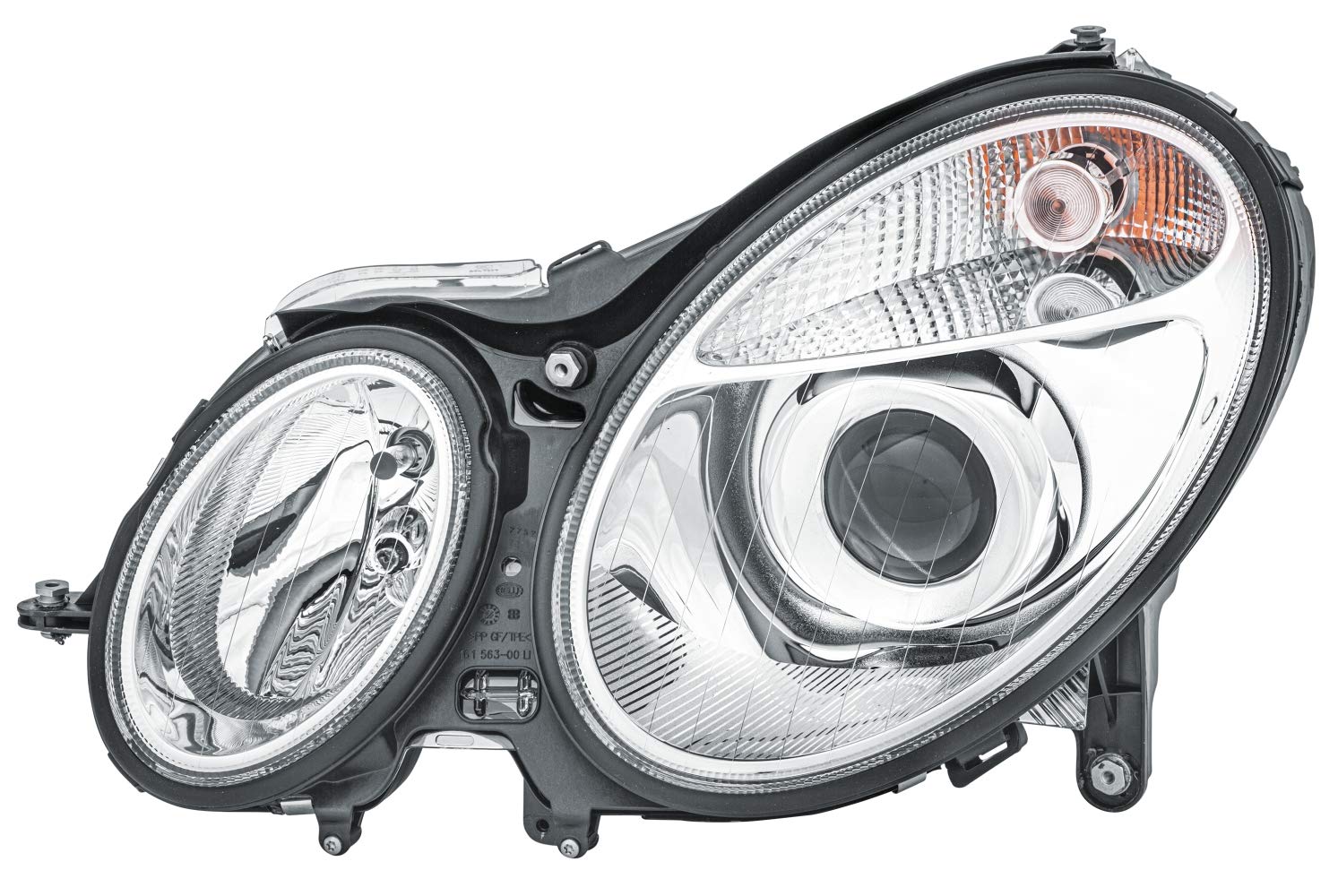 HELLA 1EL 008 369-071 Halogen Scheinwerfer - für u.a. Mercedes-Benz E-Class (W211) - ECE/CCC - für Rechtsverkehr - links von Hella