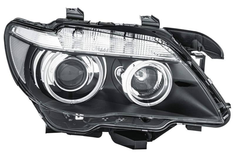 HELLA 1EL 009 043-421 Halogen/Bi-Xenon Scheinwerfer - für u.a. BMW 7 (E65, E66, E67) - ECE/CCC - für Rechtsverkehr - rechts von Hella