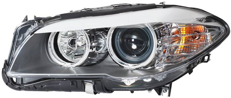 HELLA 1EL 010 131-061 Halogen/DE Scheinwerfer - für u.a. BMW 5 (F10) - SAE - für Rechtsverkehr - rechts von Hella