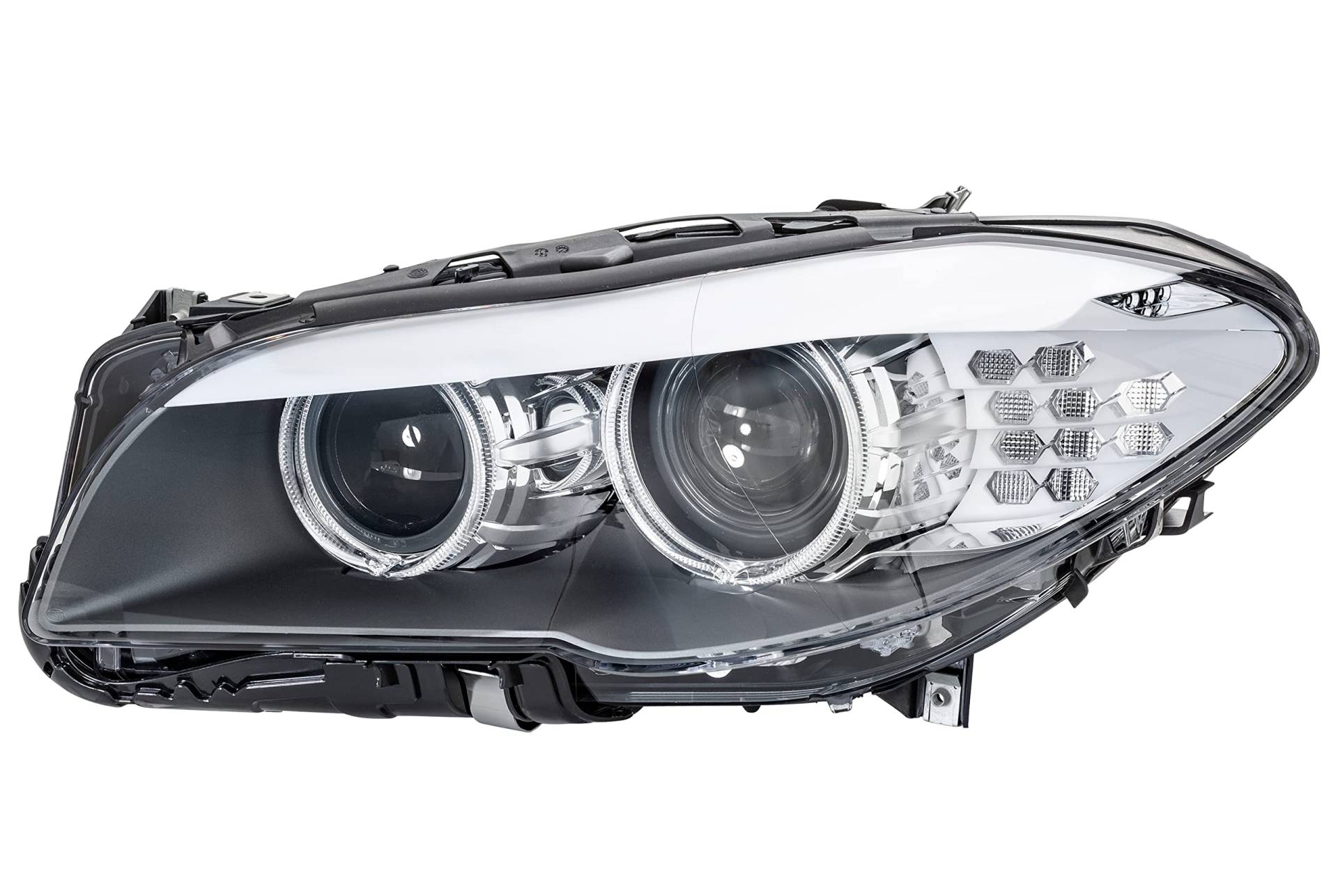 HELLA 1EL 010 131-511 Bi-Xenon/LED Scheinwerfer - für u.a. BMW 5 (F10) - CCC/ECE - für Rechtsverkehr - links von Hella