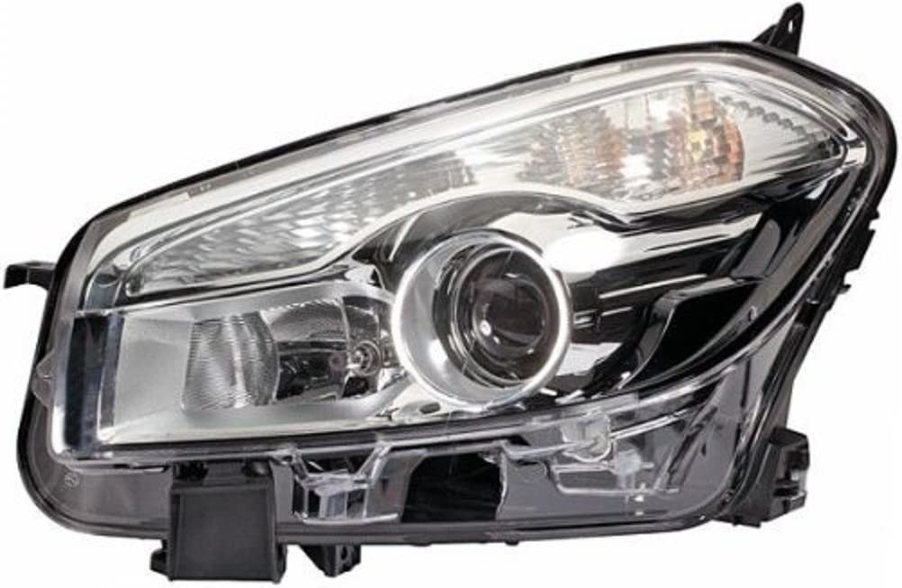 HELLA 1EL 010 335-061 Halogen/DE Scheinwerfer - für u.a. Nissan Qashqai I (J10, NJ10, JJ10E) - ECE - für Rechtsverkehr - rechts von Hella