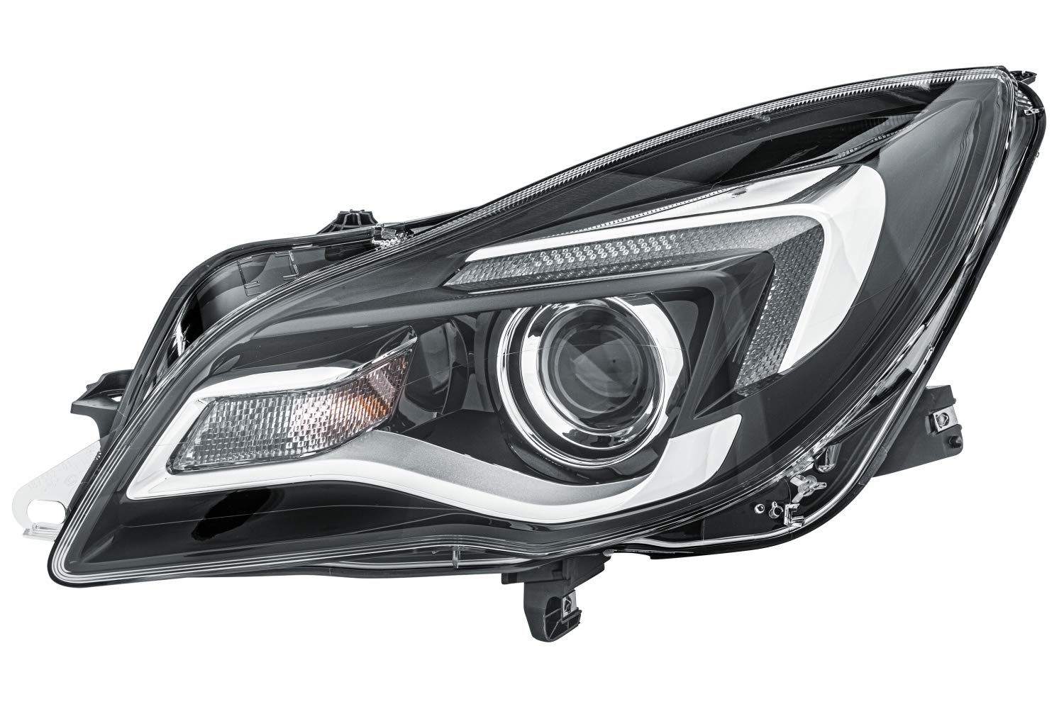 HELLA 1EL 011 165-751 DE/Halogen/LED Scheinwerfer - für u.a. Opel Insignia A Sports Tourer (G09) - für Rechtsverkehr - links von Hella