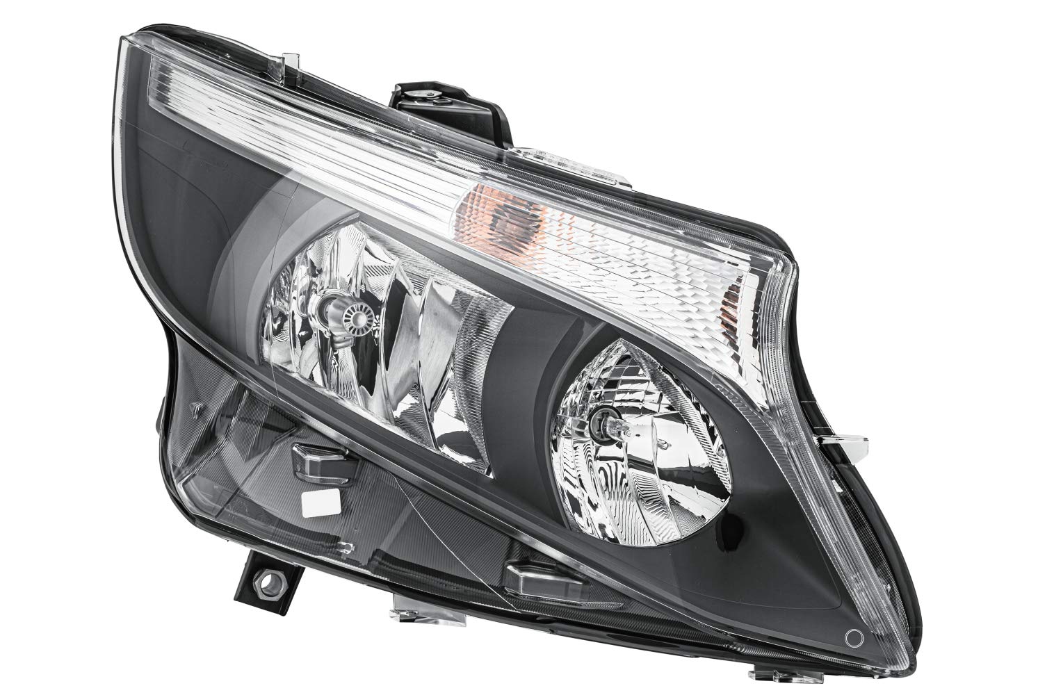 HELLA 1EL 011 284-521 Halogen/FF Scheinwerfer - für u.a. Mercedes-Benz V-Class (W447) - grau - ECE - für Rechtsverkehr - rechts von Hella