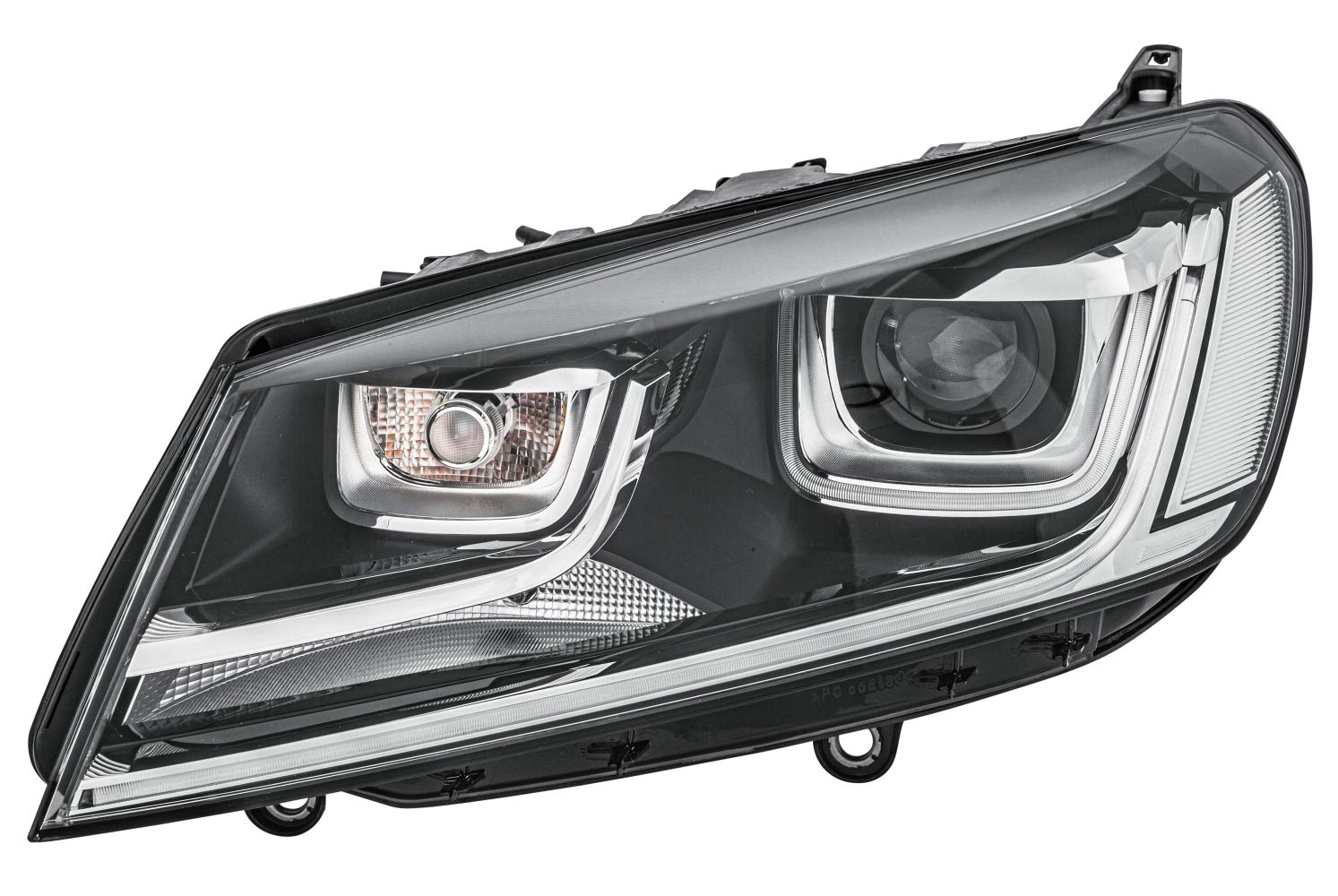 HELLA 1EL 011 937-411 DE/Bi-Xenon/LED Scheinwerfer - für u.a. VW Touareg (7P5, 7P6) - ECE - für Rechtsverkehr - links von Hella