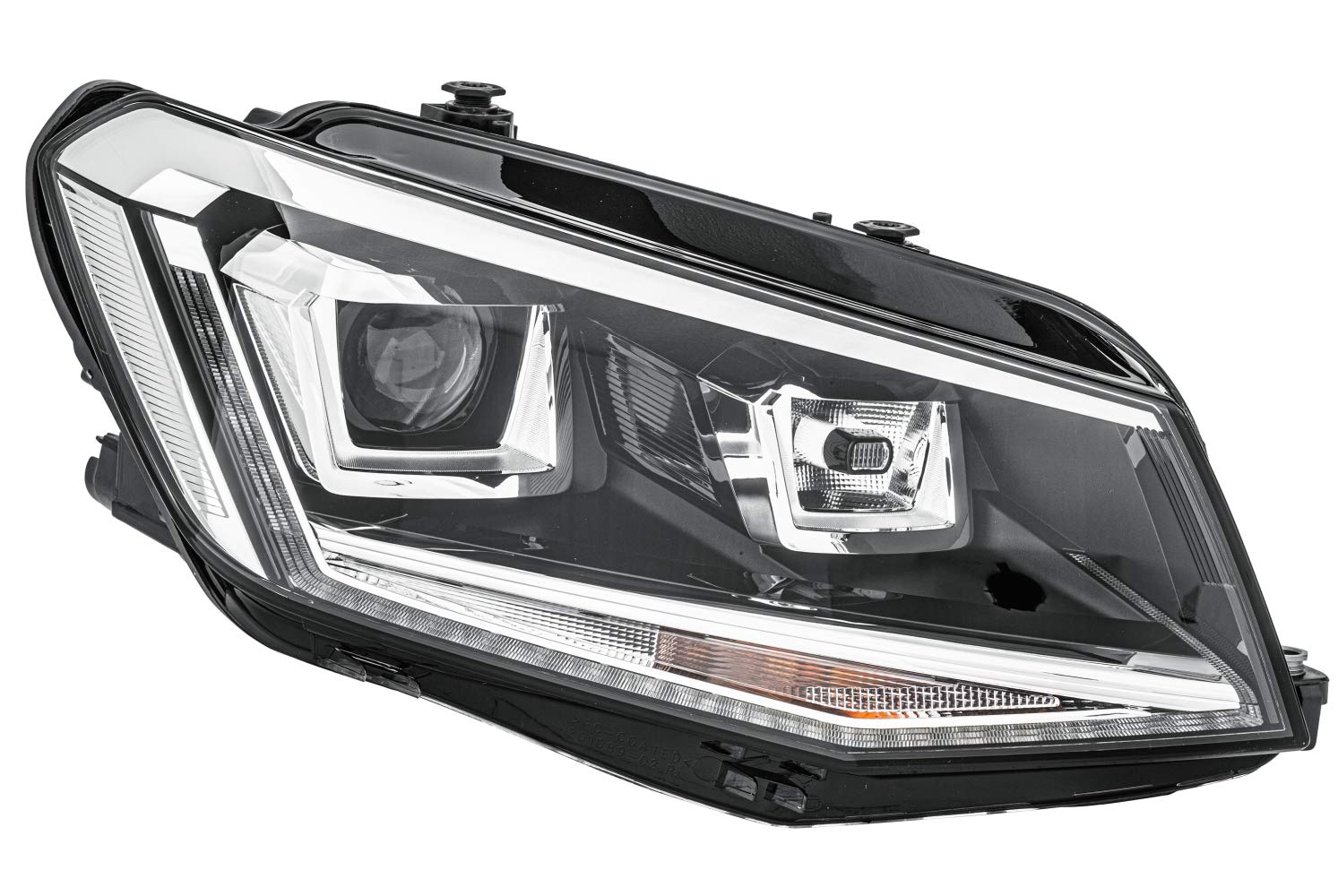 HELLA 1EL 012 286-221 DE/LED/Bi-Xenon Scheinwerfer - für u.a. VW Caddy IV Box (SAA, SAH) - ECE - für Rechtsverkehr - rechts von Hella