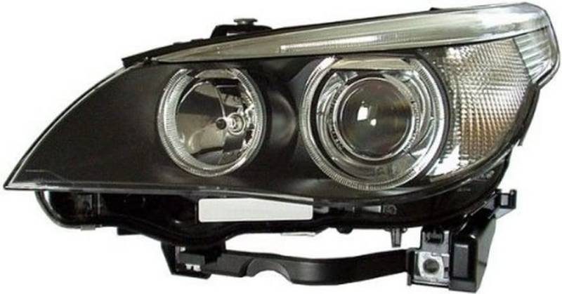 HELLA 1EL 160 291-011 Halogen/LED/Bi-Xenon Scheinwerfer - für u.a. BMW 5 (E60) - für Rechtsverkehr - links von Hella