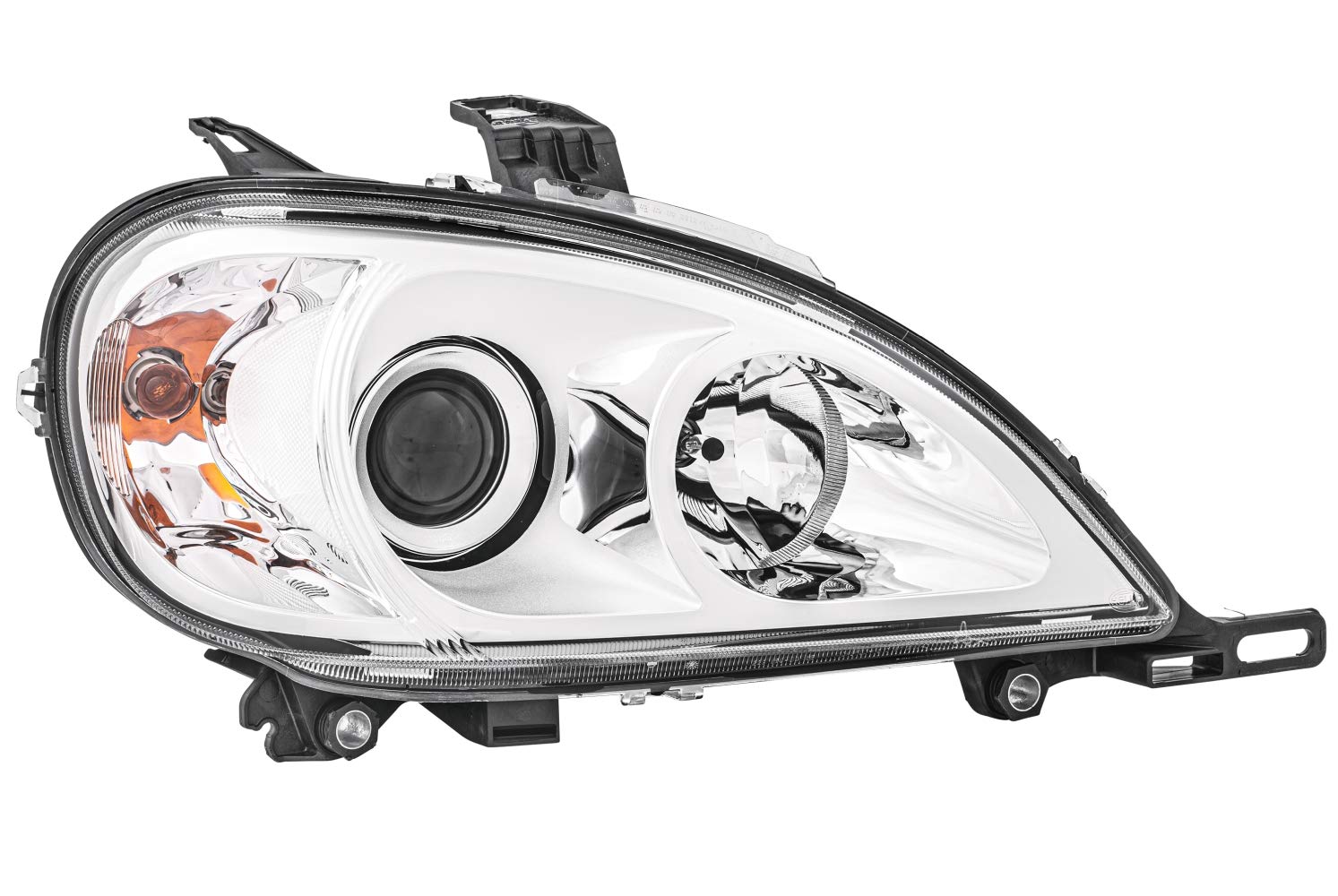 HELLA 1EL 223 151-181 Halogen Scheinwerfer - für u.a. Mercedes-Benz M-Class (W163) - ECE - für Rechtsverkehr - rechts von Hella