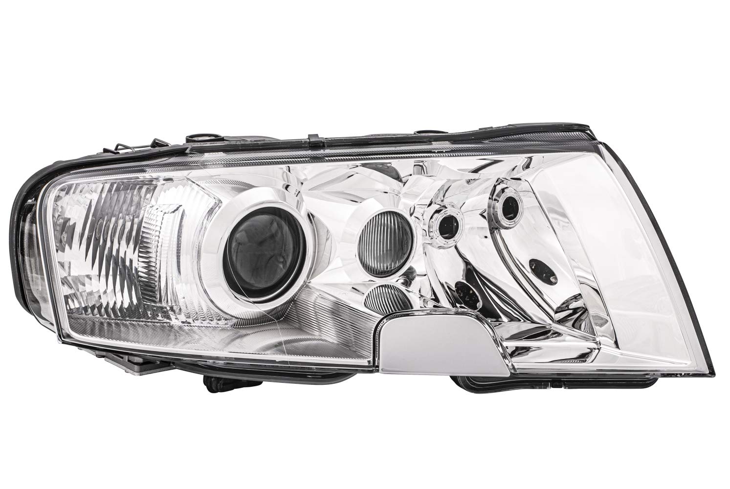 HELLA 1EL 246 042-441 Halogen/FF/DE/Bi-Xenon Scheinwerfer - für u.a. Skoda Superb I (3U4) - ECE - für Rechtsverkehr - rechts von Hella