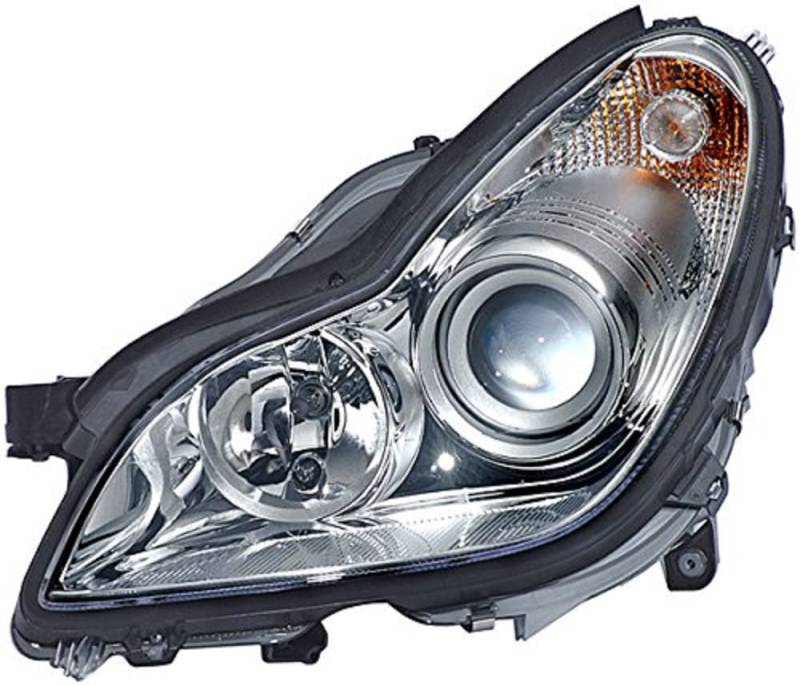 HELLA 1ES 008 821-361 Bi-Xenon/Halogen Scheinwerfer - für u.a. Mercedes-Benz Cls (C219) - SAE - für Rechtsverkehr - rechts von Hella