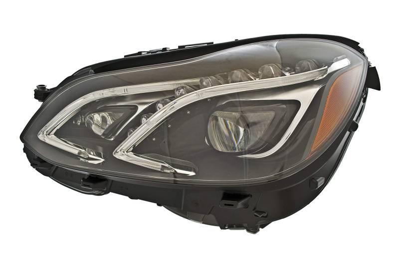 HELLA 1EX 011 066-711 LED Scheinwerfer - für u.a. Mercedes-Benz E-Class (W212) - SAE - für Rechtsverkehr - links von Hella