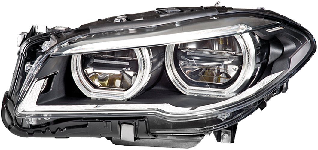 HELLA 1EX 011 072-911 LED Scheinwerfer - für u.a. BMW 5 (F10) - für Rechtsverkehr - links von Hella