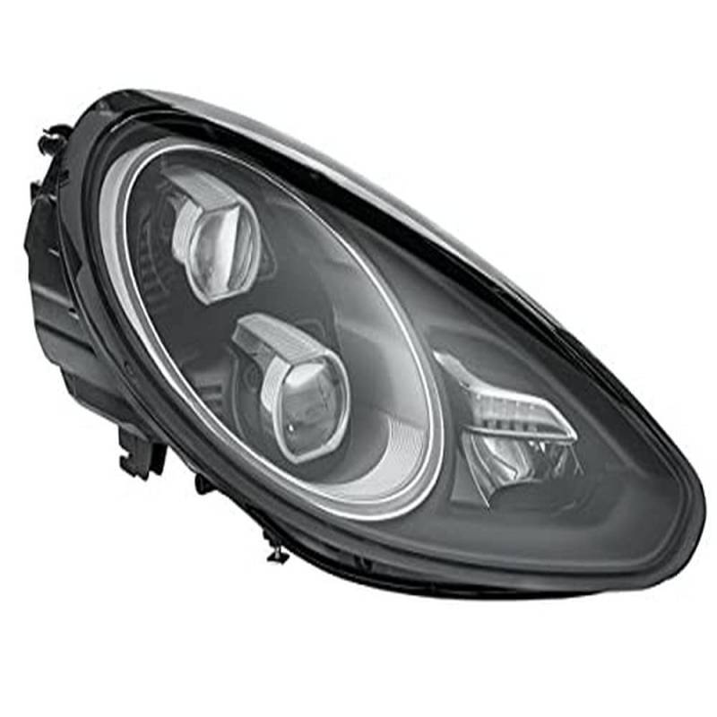 HELLA 1EX 011 099-161 LED Scheinwerfer - für u.a. Porsche Panamera (970) - schwarz - CCC/ECE - für Linksverkehr/für Rechtsverkehr - rechts von Hella