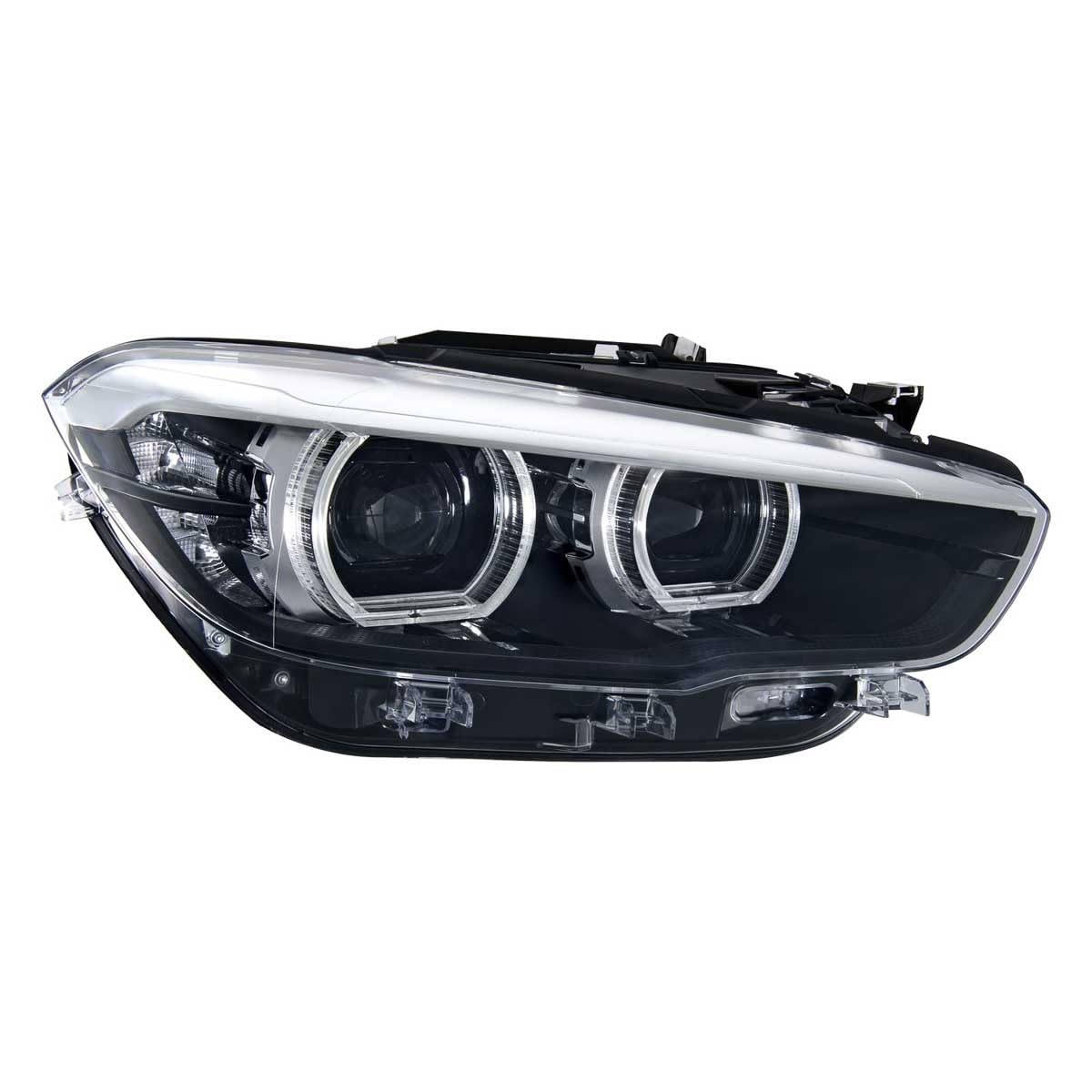 Hella 1EX 011 930-921 LED Scheinwerfer - für u.a. BMW 1', F20 / F21 LCI - schwarz - ECE - für Rechtsverkehr - rechts von Hella