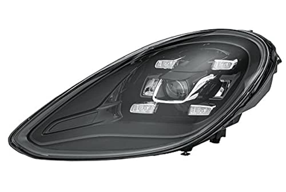 HELLA 1EX 012 222-411 LED Scheinwerfer - für u.a. Porsche Panamera (971) - für Rechtsverkehr/für Linksverkehr - links von Hella