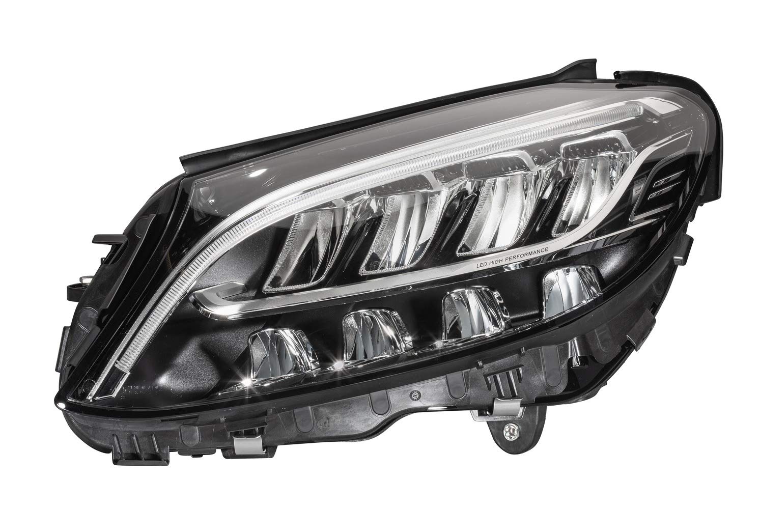 HELLA 1EX 013 063-511 LED Scheinwerfer - für u.a. Mercedes-Benz C-Class (W205) - ECE/CCC - für Rechtsverkehr - links von Hella