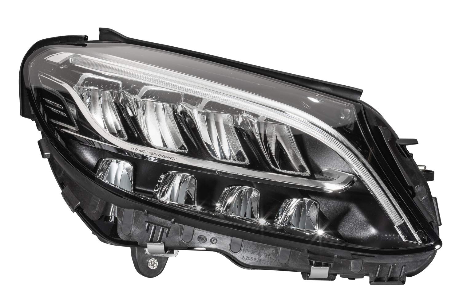 HELLA 1EX 013 063-521 LED Scheinwerfer - für u.a. Mercedes-Benz C-Class (W205) - ECE/CCC - für Rechtsverkehr - rechts von Hella