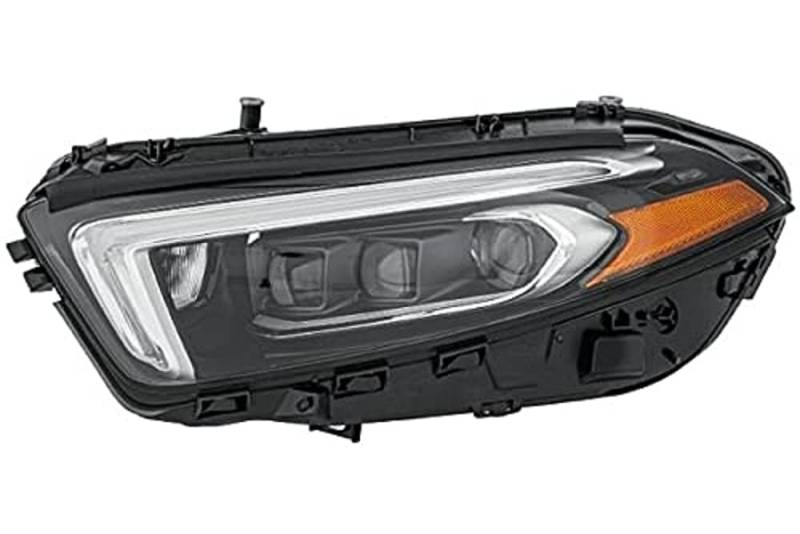 HELLA 1EX 015 091-951 Bi-LED Scheinwerfer - für u.a. Mercedes-Benz A-Class (W177) - SAE - für Rechtsverkehr - links von Hella