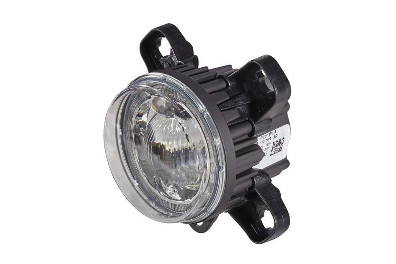 HELLA DE/LED Fernscheinwerfer - 90mm Performance L4060 - 24V / 12V - rund - Referenzzahl: 12.5 - glasklare Streuscheibe - glasklar - links/rechts - 1F0 011 988-181 von Hella