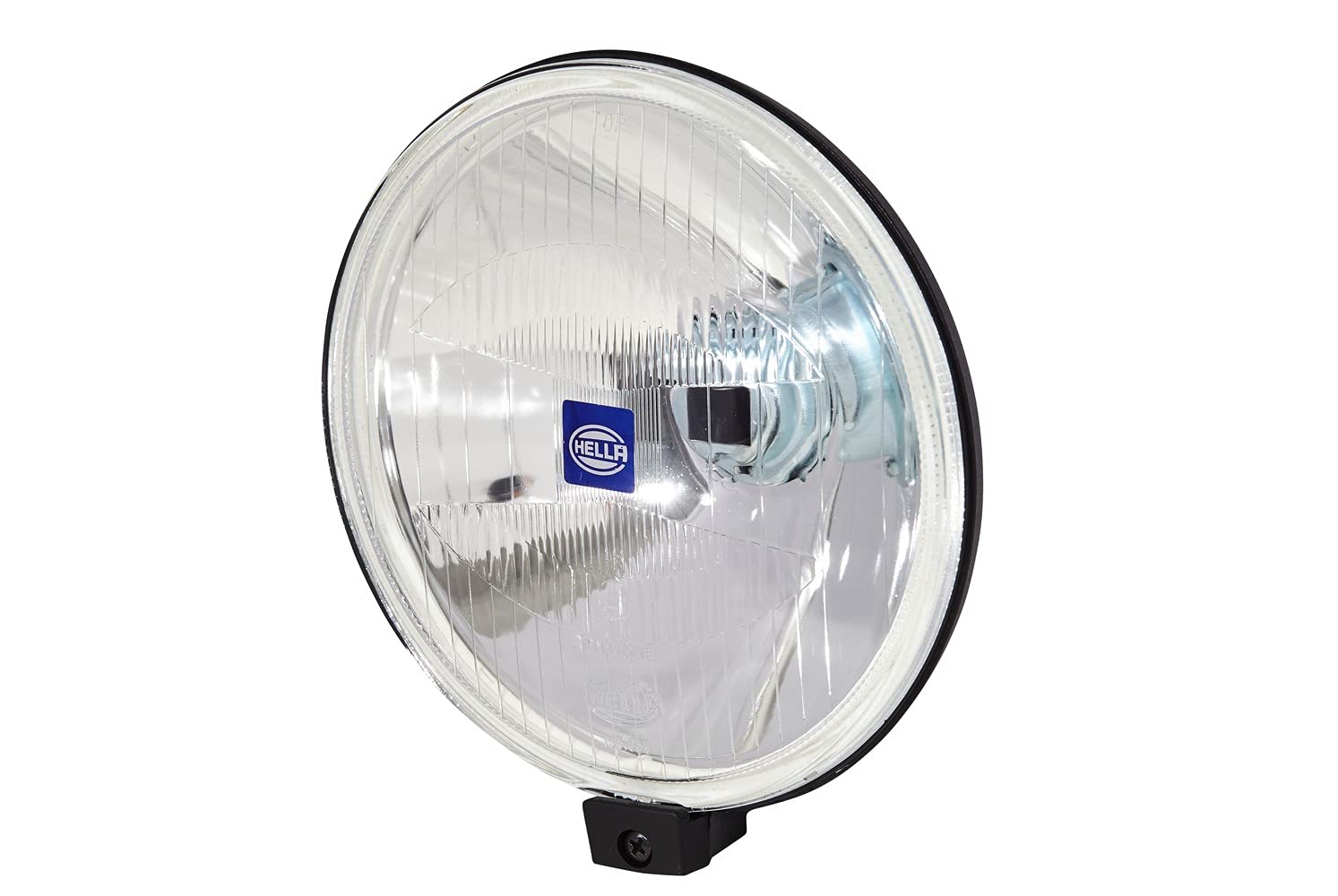 HELLA rund Zusatzscheinwerfer Halogen 12W mit ECE Zulassung Comet 500 mit Glühlampe H3 und Kappe: 12V Scheinwerfer mit Fernlicht für LKW, NKW, SUV, Pick-up, Offroad 4x4 - 1F4 005 750-101 von Hella