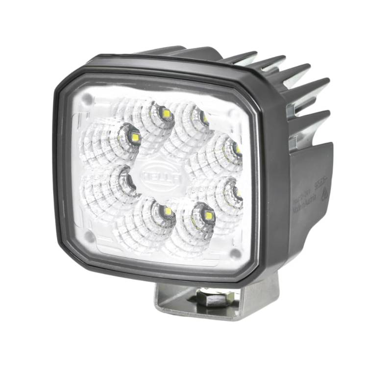 HELLA LED Arbeitsscheinwerfer - Ultra Beam Gen. II - 12V / 24V - 4400lm - Anbau/geschraubt - schwenkbarer Montagebügel - Nahfeldausleuchtung - Stecker: DEUTSCH Stecker - 1GA 995 606-001 von Hella