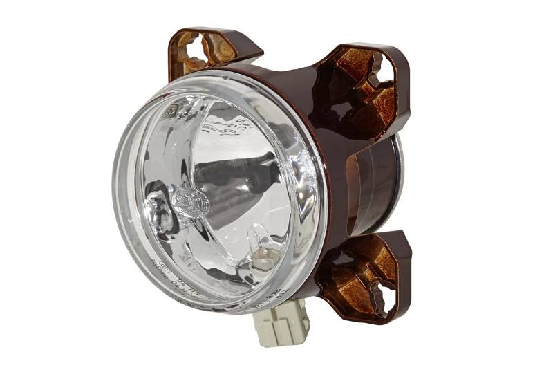 HELLA Halogen/FF-Scheinwerfereinsatz, Fernscheinwerfer - 90mm Essential - 24V - rund - Referenzzahl: 12.5 - CCC - glasklare Streuscheibe - rechts/links - Menge: 1 - 1K0 008 191-021 von Hella