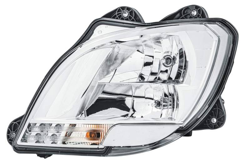 HELLA 1LD 010 116-591 Halogen/FF Scheinwerfer - für u.a. DAF CF FA 370 - ECE - für Linksverkehr - links von Hella