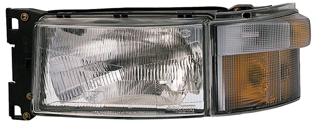 HELLA 1LG 007 150-111 Halogen Scheinwerfer - für u.a. John Deere - ECE - für Linksverkehr - links von Hella