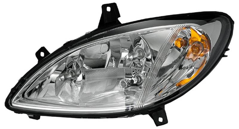 HELLA 1LG 246 041-031 Halogen Scheinwerfer - für u.a. Mercedes-Benz Vito / Mixto Box (W639) - ECE - für Linksverkehr - links von Hella