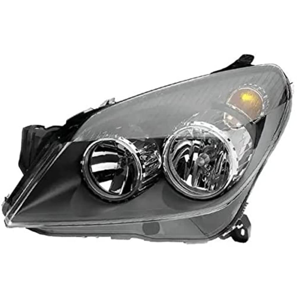 HELLA 1LG 270 370-341 Halogen Scheinwerfer - für u.a. Opel Astra H (A04) - schwarz - ECE - für Linksverkehr - rechts von Hella