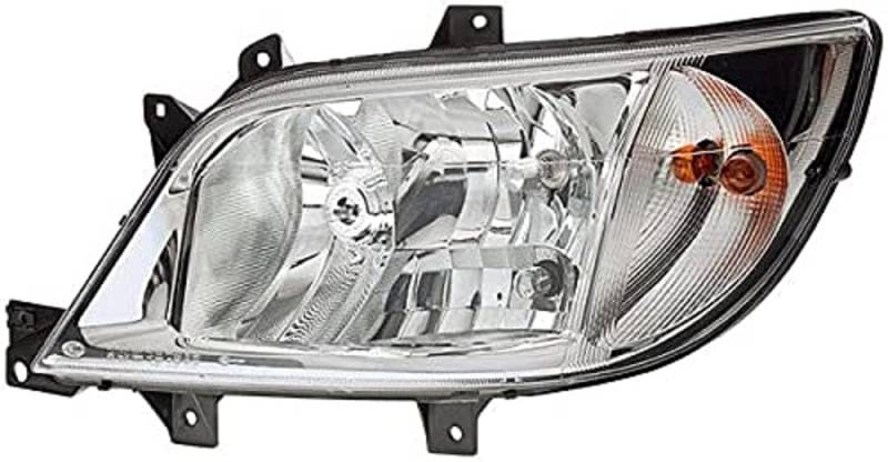 HELLA 1LH 246 047-031 Halogen Scheinwerfer - für u.a. Mercedes-Benz Sprinter 3-T Chassis (903) - ECE - für Linksverkehr - links von Hella