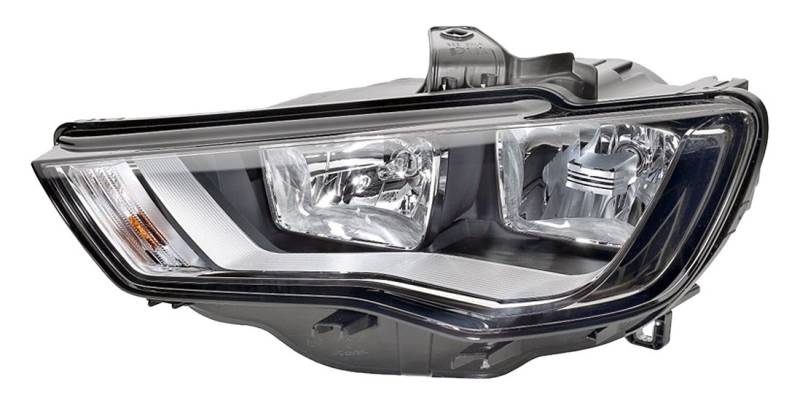 HELLA 1LJ 010 740-091 Halogen/FF Scheinwerfer - für u.a. Audi A3 (8V1, 8VK) - ECE - für Linksverkehr - links von Hella