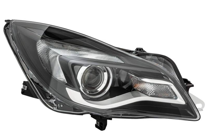 HELLA 1LL 011 165-741 Halogen/DE Scheinwerfer - für u.a. Opel Insignia A Sports Tourer (G09) - ECE - für Linksverkehr - rechts von Hella