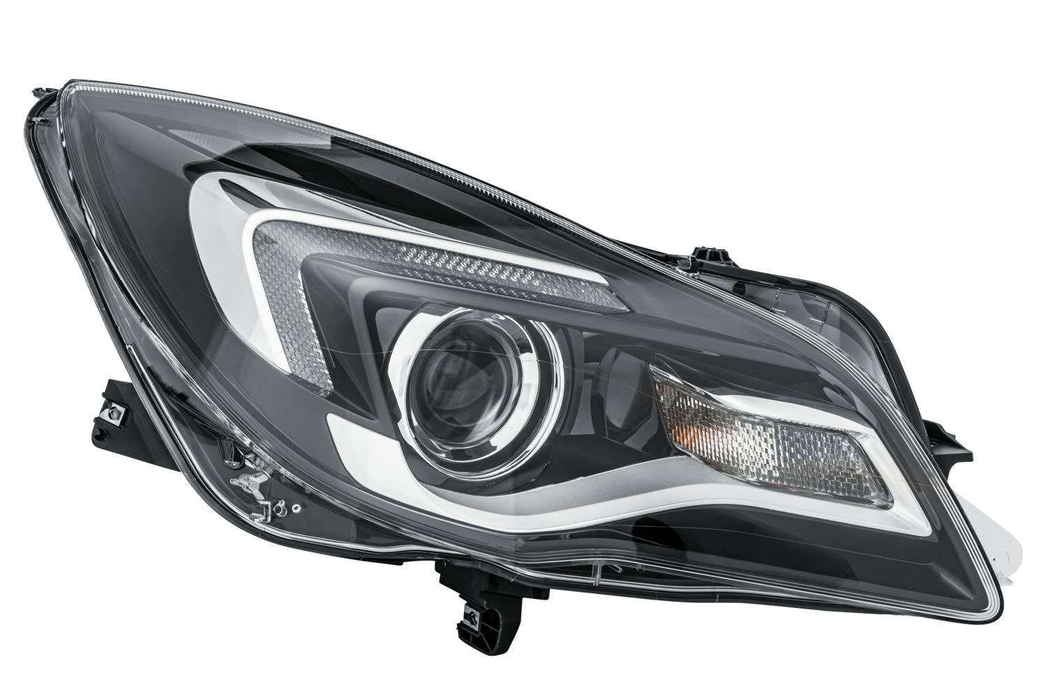 HELLA 1LL 011 165-781 LED/DE/Halogen Scheinwerfer - für u.a. Opel Insignia A Sports Tourer (G09) - ECE - für Linksverkehr - rechts von Hella