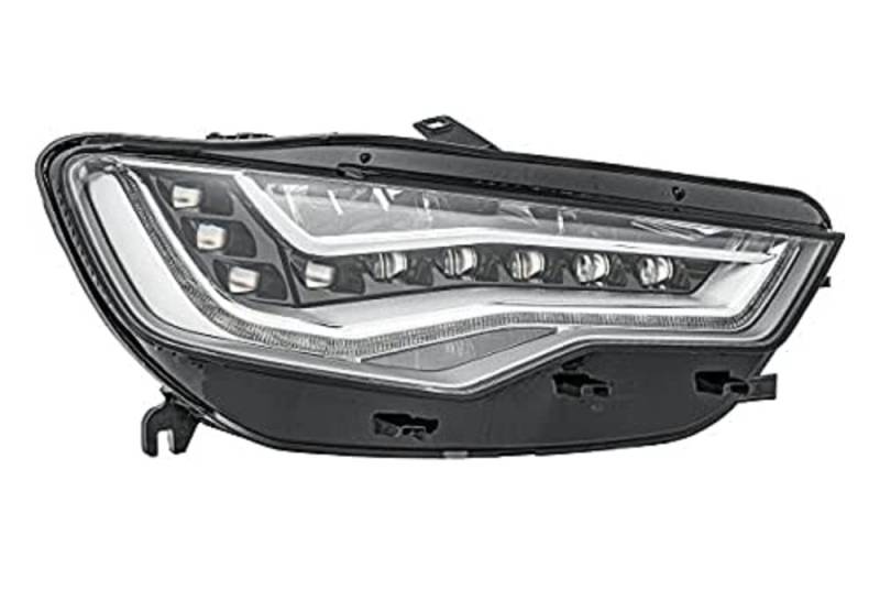 HELLA 1LX 011 151-441 LED Scheinwerfer - für u.a. Audi A6 Avant (4G5, 4GD, C7) - für Linksverkehr - rechts von Hella