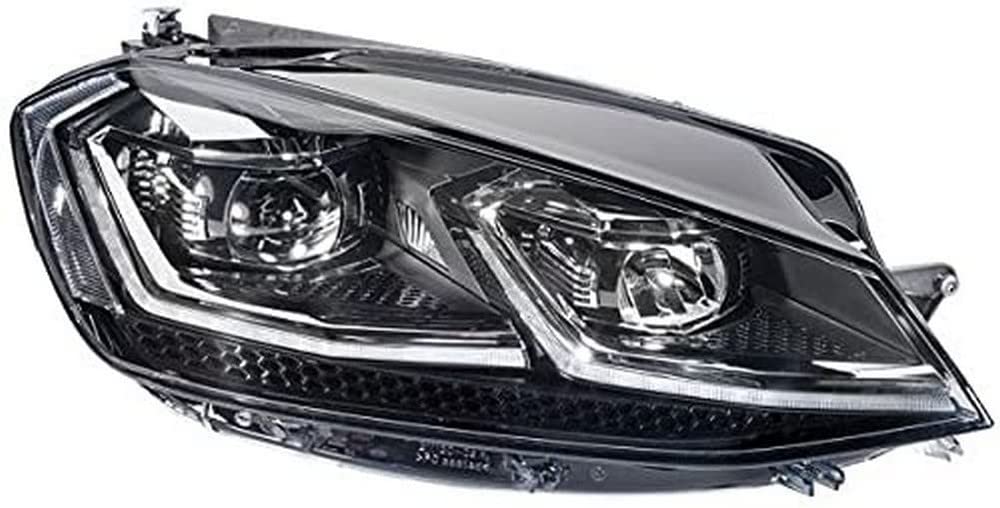 HELLA 1LX 013 924-321 LED Scheinwerfer - für u.a. VW Golf VII (5G1, BQ1, BE1, BE2) - ECE - für Linksverkehr - rechts von Hella