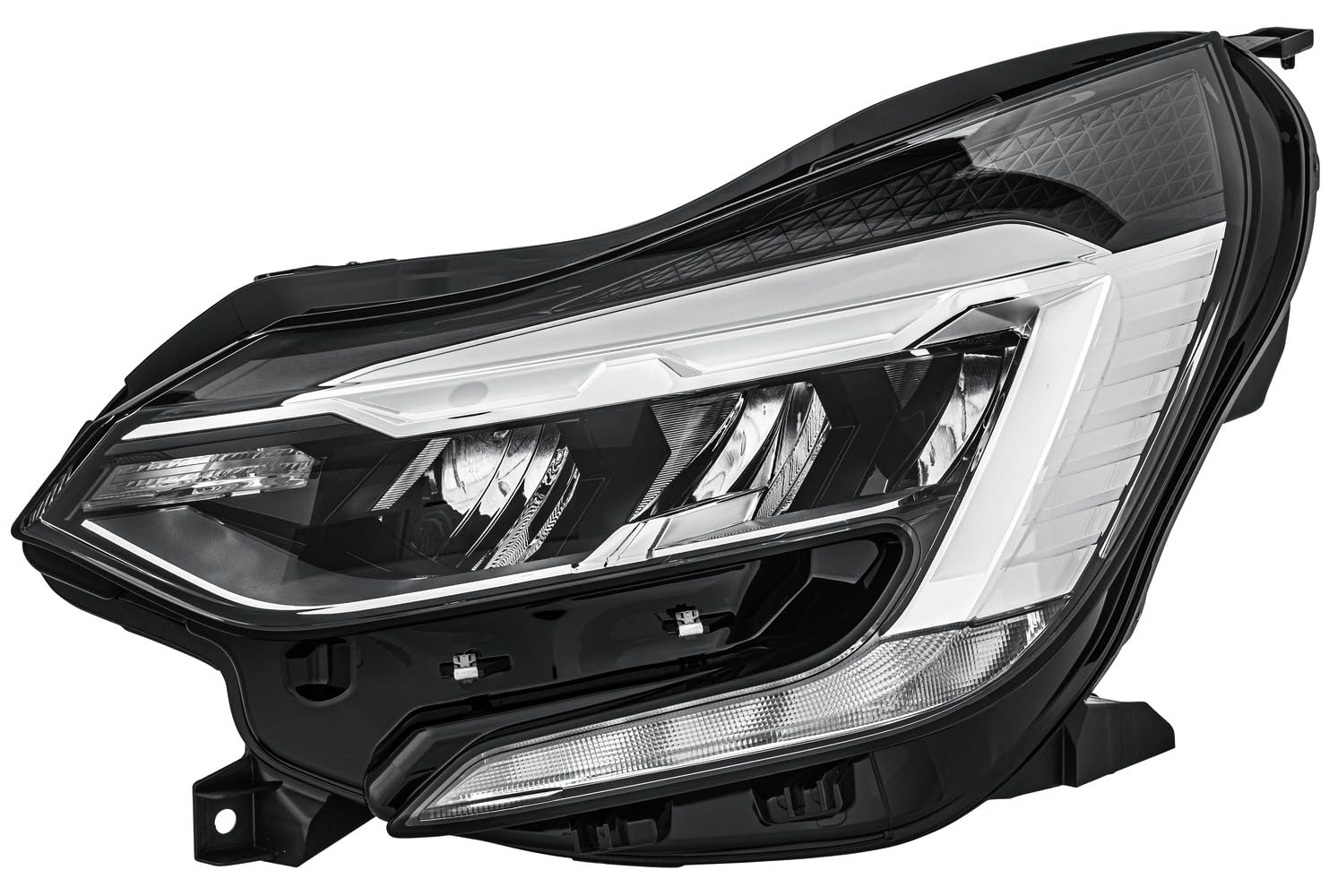 HELLA 1LX 013 930-831 LED Scheinwerfer - für u.a. RENAULT CAPTUR II (HF_) - ECE - für Linksverkehr - links von Hella